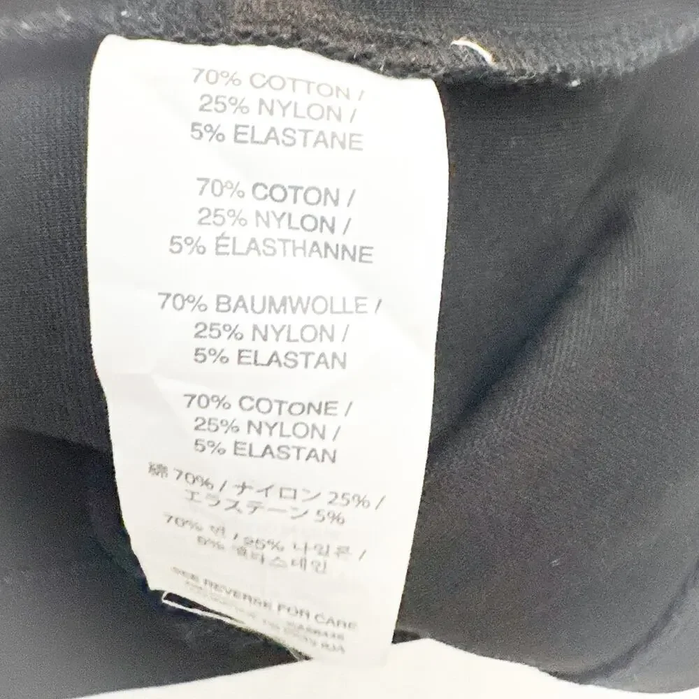 J. Crew Black Embellisher Crystal Short Sleeve Top Size XXS